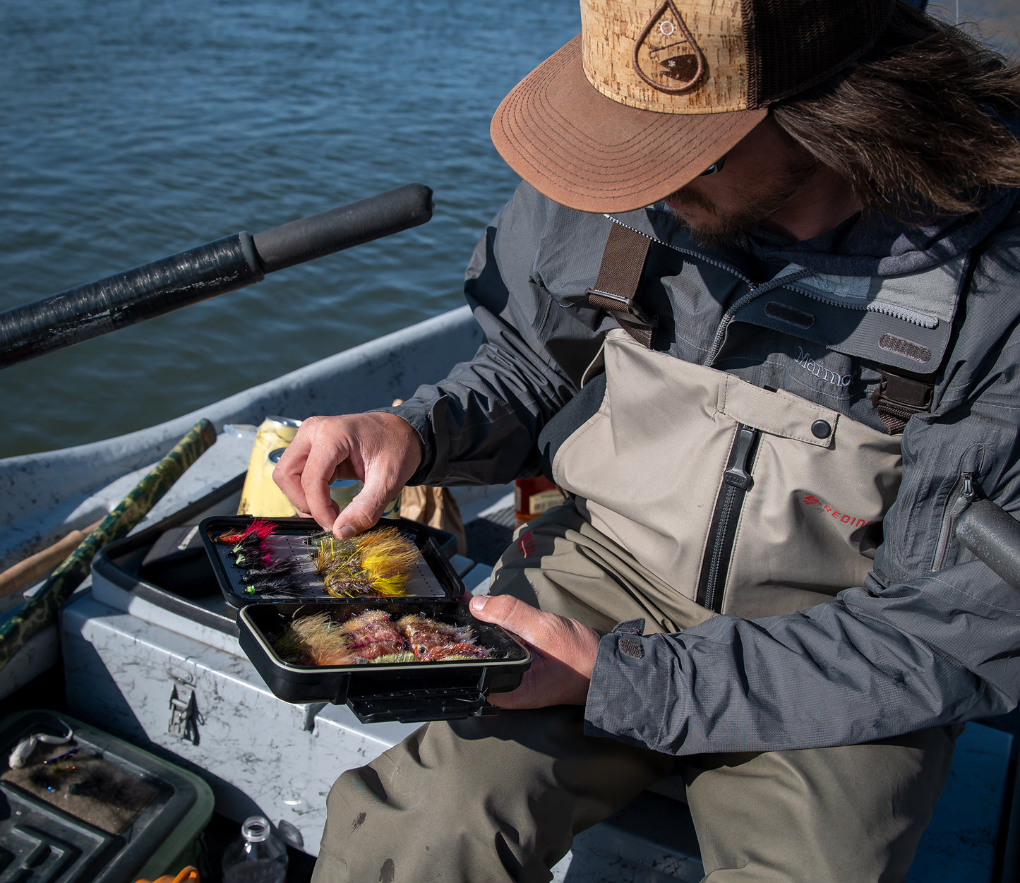 Salmon Fly Box-- Holds Large Streamers and Salt Water Flies Item #1211