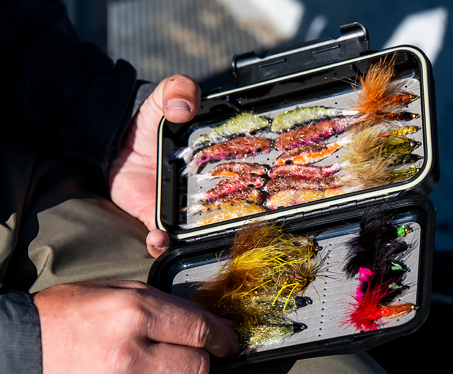 Salmon Fly Box-- Holds Large Streamers and Salt Water Flies Item #1211