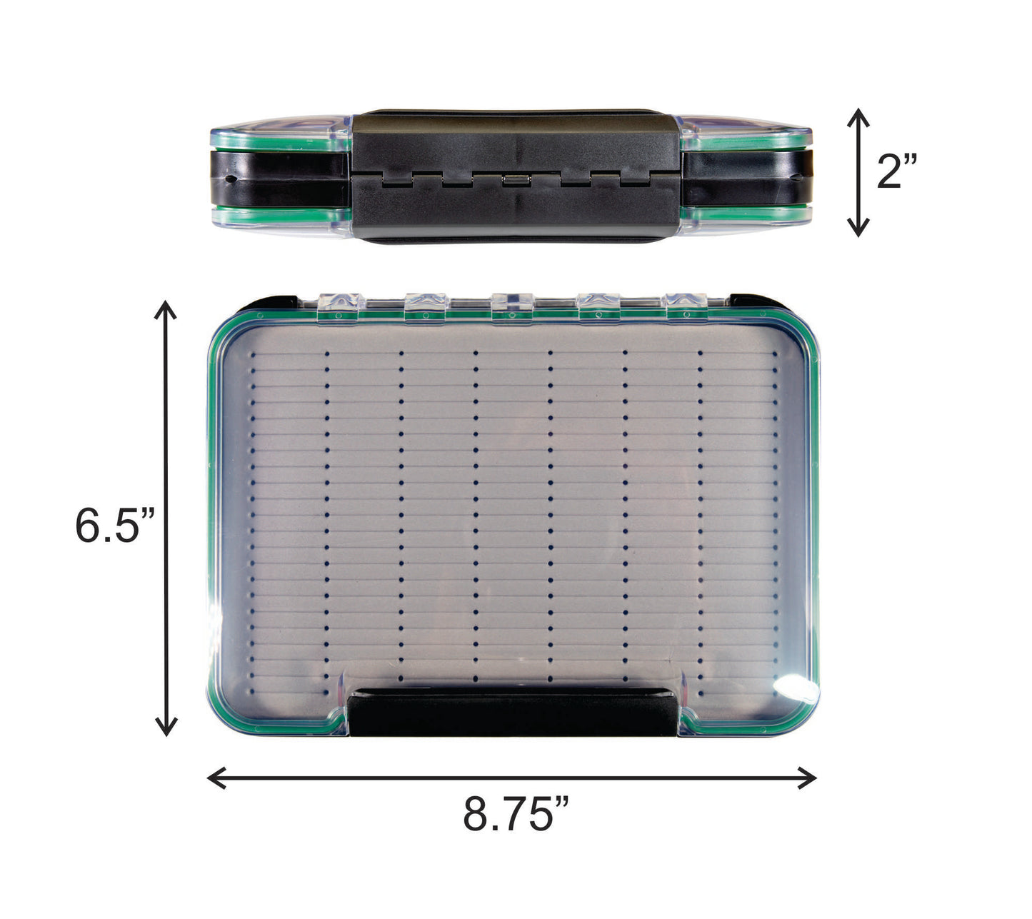 Magnum Polycarbonate Fly Box For Fly Fishing #1270