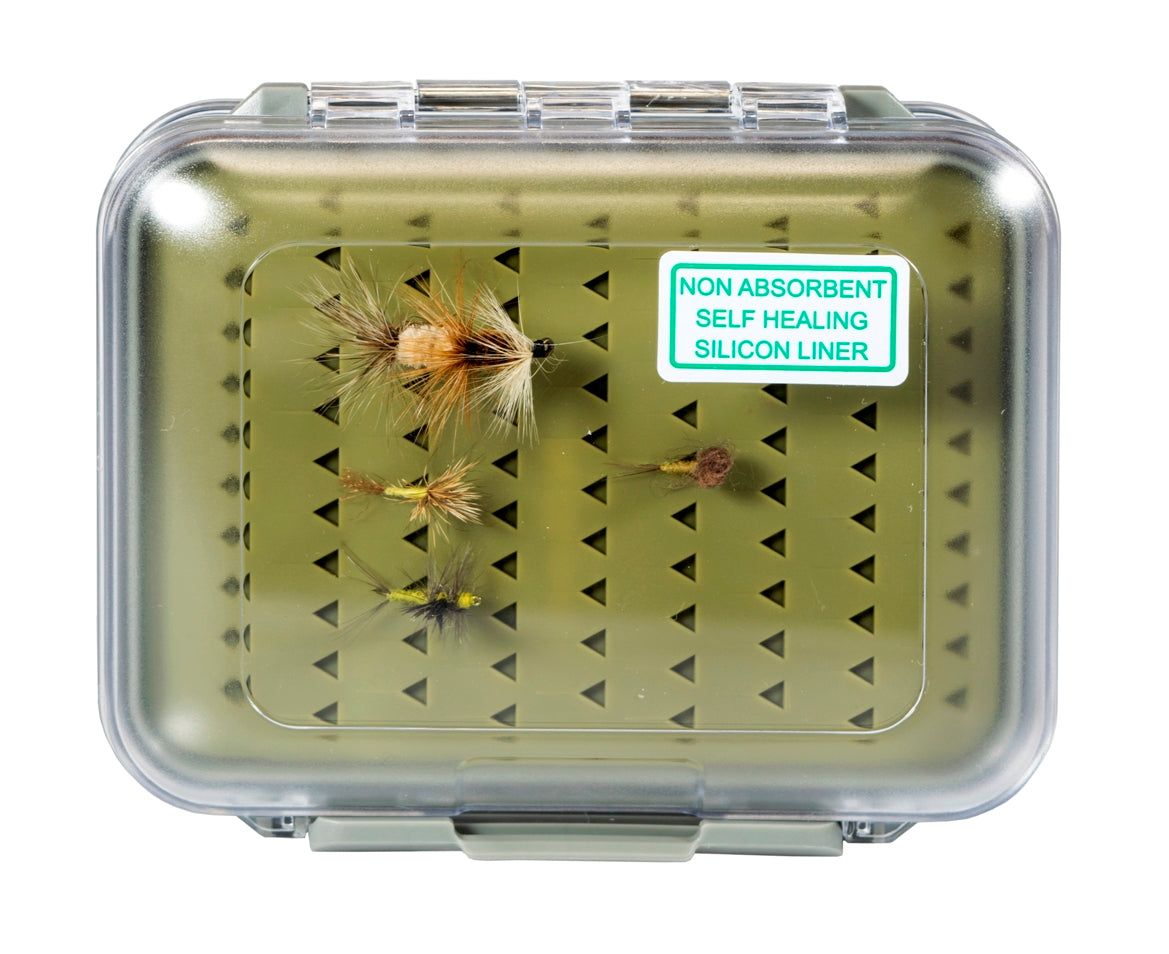 Water-Resistant Silicone Fly Box With FREE Black Stainless Steel Zinge –  Tidy Crafts /New Phase Fly Fishing