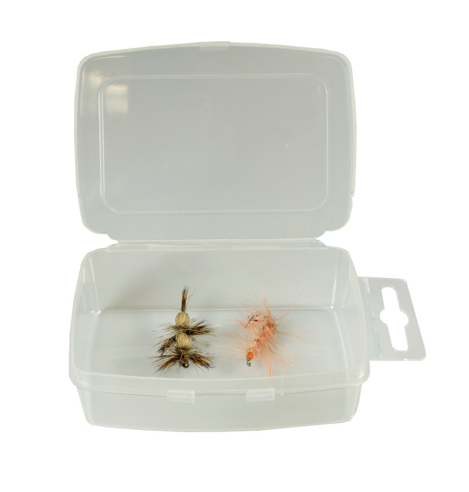 XL Clear Poly Snap Lid Container w/ Hang Tab - 200 Bulk Count