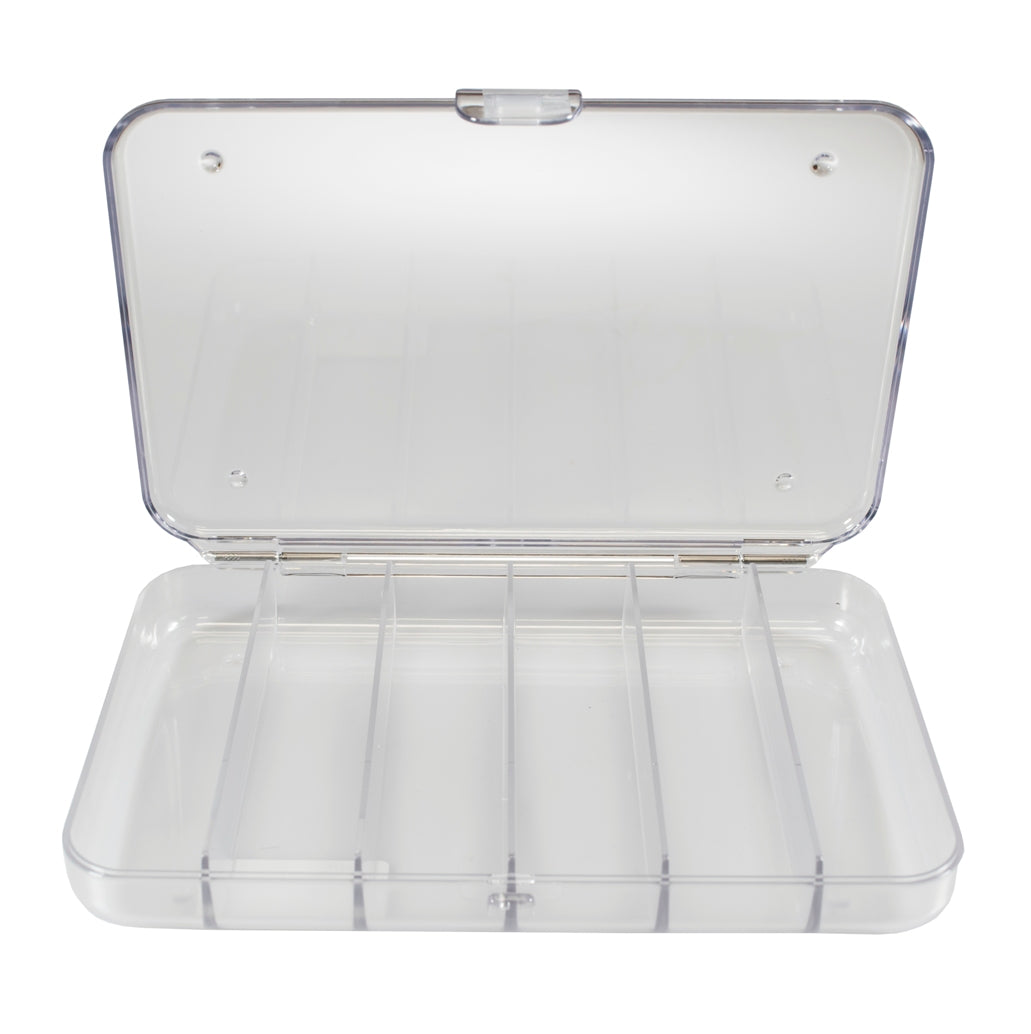 Set of 2 - Clear Polycarbonate Fly Box Combo