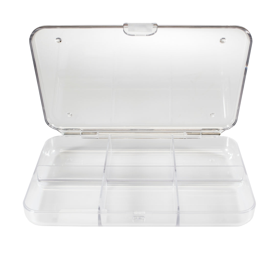 Set of 2 - Clear Polycarbonate Fly Box Combo