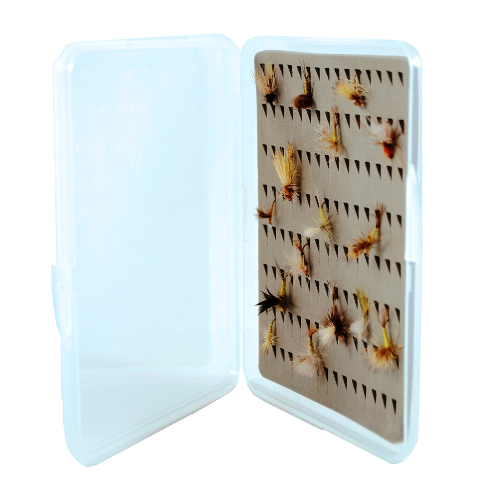 Small Ultra Slim Fly Box w/ Tear Drop Foam #1426