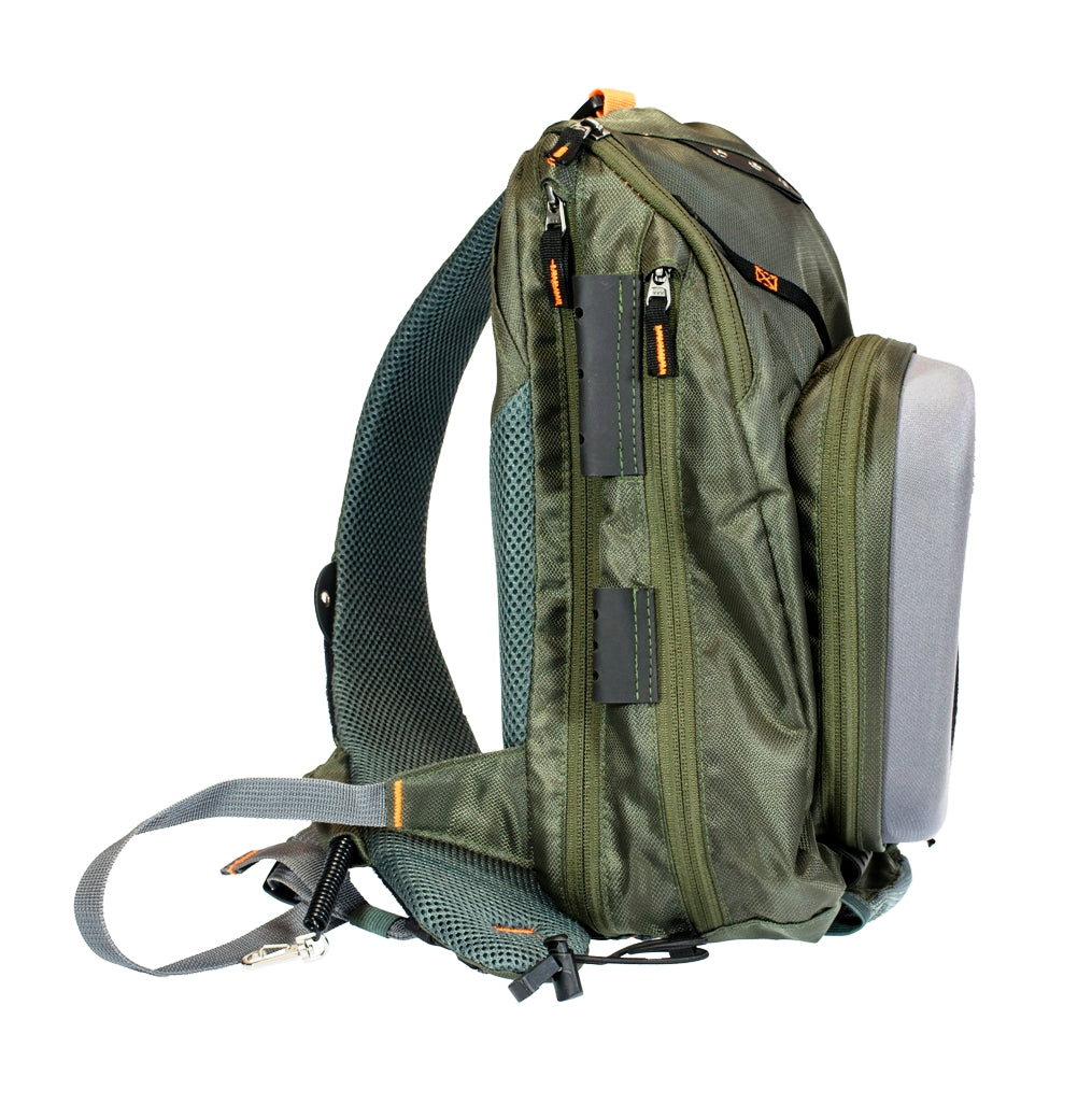 "Teton" Premium Lightweight Fly Fishing Sling Pack #1809