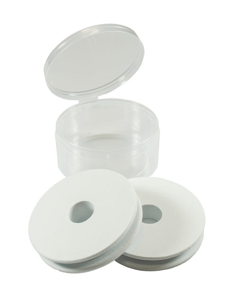 Set of 2 Poly Cups- With Four Tenkara Rigging Foam Spools #1938