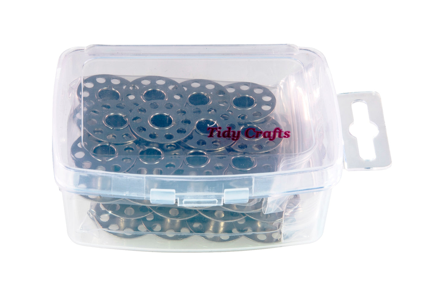 Tidy Crafts Universal Metal Sewing Machine Bobbins - Pack Of 24 Item 1468