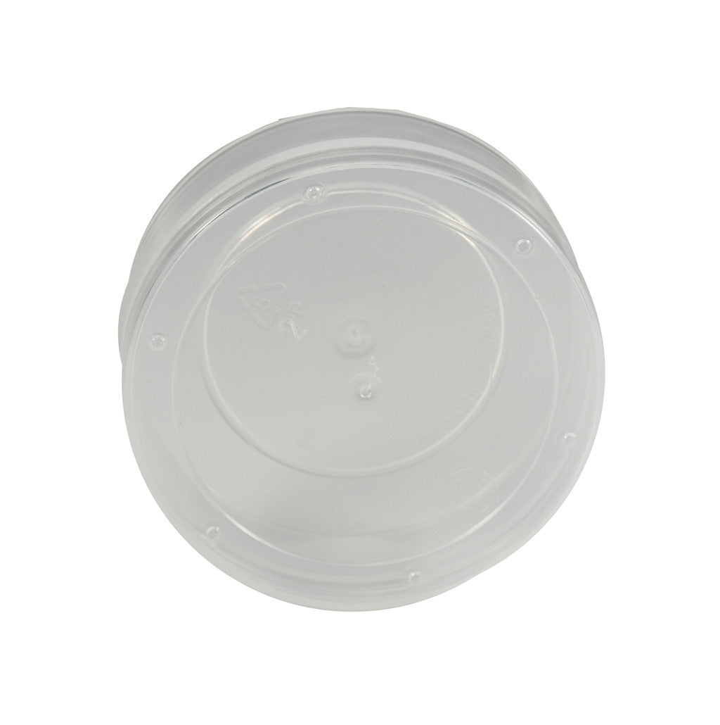 Vented Lid--Plastic Shuttle Cups 2 1/2" - 600 Bulk Count