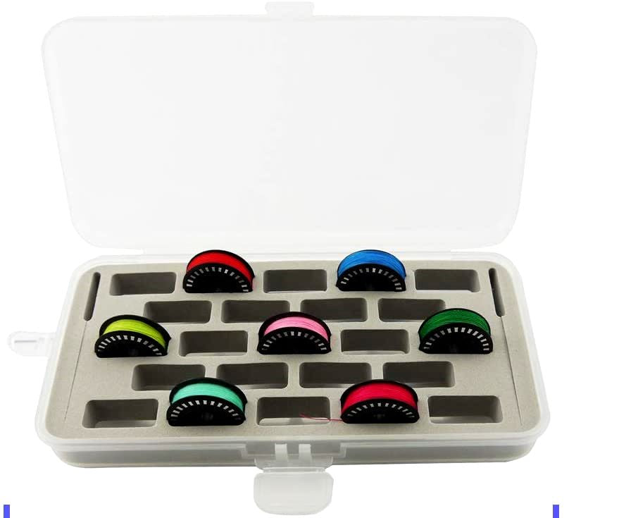 1 Pair Bobbin Boxes for BERNINA'S New 7 and 8 Series Jumbo Bobbins