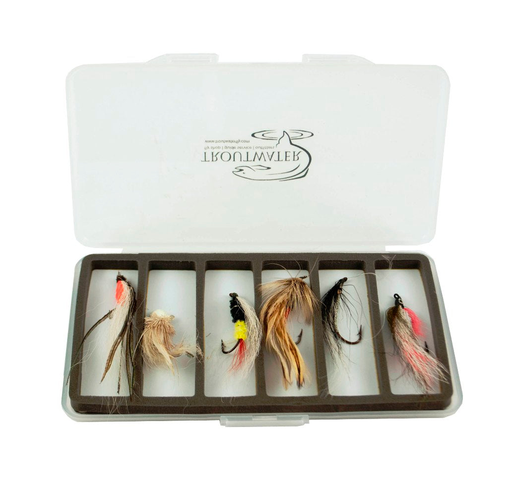 Ultra Slim 6 Compartment Magnetic Back Fly Box #1423