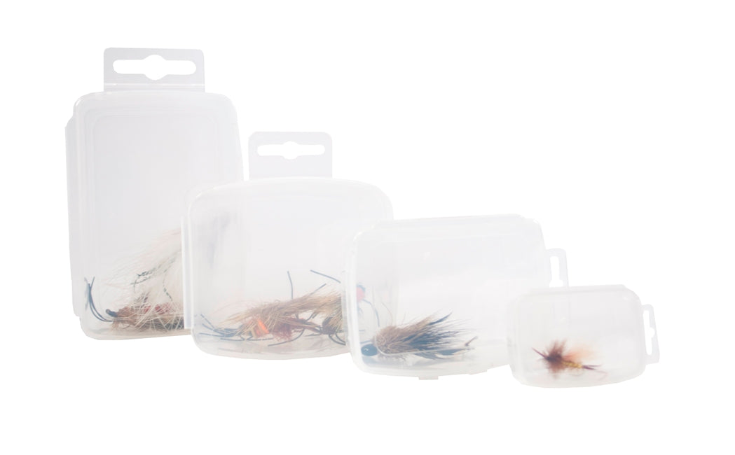 Large Clear Poly Snap Lid Container w/ Hang Tab- 200 Bulk Count