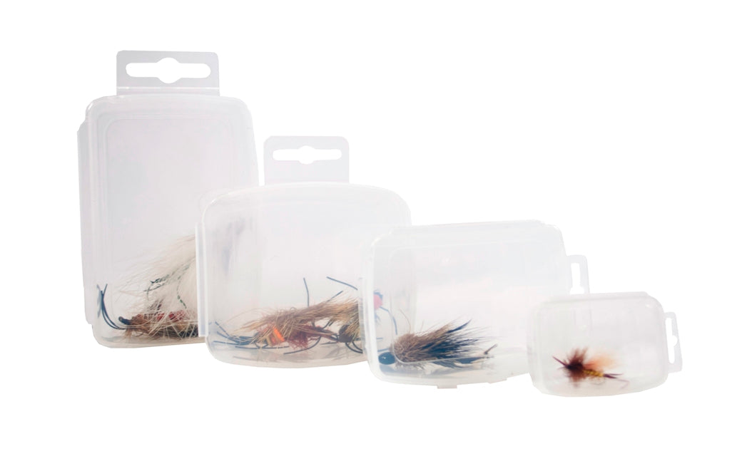 Medium Clear Poly Snap Lid Container w/ Hang Tab- 200 Bulk Count