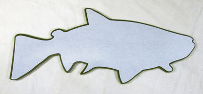 Silicon "Trout-Shaped" Drift Boat Fly Patch #1324