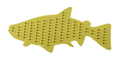 Silicon "Trout-Shaped" Drift Boat Fly Patch #1324