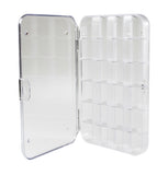 Set of 2 - Clear Polycarbonate Fly Box Combo