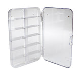 Set of 2 - Clear Polycarbonate Fly Box Combo