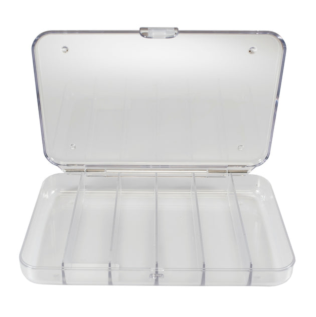 Set of 2 - Clear Polycarbonate Fly Box Combo