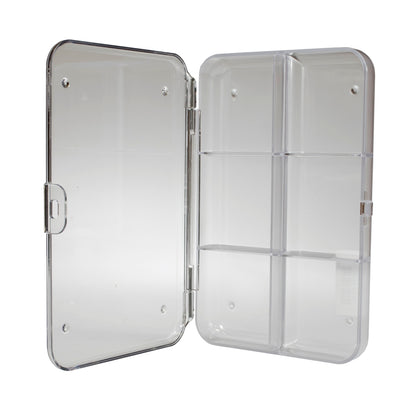 Set of 2 - Clear Polycarbonate Fly Box Combo