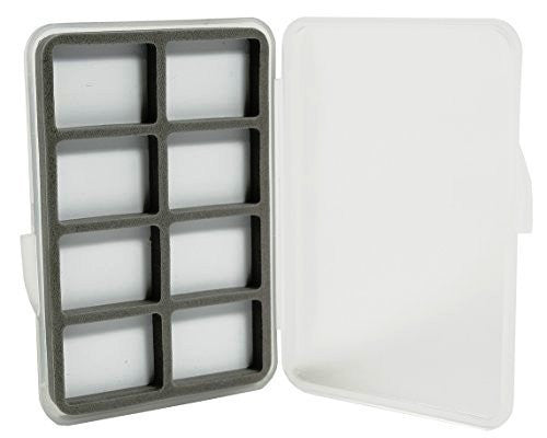 Ultra Slim-Short 8 Compartment Magnetic Back Fly Box #1425