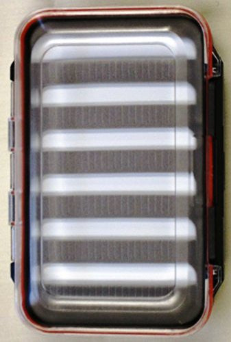 Fly Fishing Box, 2 Sided, Clear, Water-Resistant, Tough, Holds Hundreds of Flies #1453