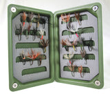 Light Weight Floating Olive Green EVA Fly Box- Small Vest Size Item #M 1530