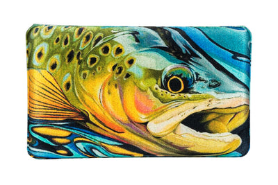 Light Weight Floating Designer Fly Box - Slim Size  #M1534