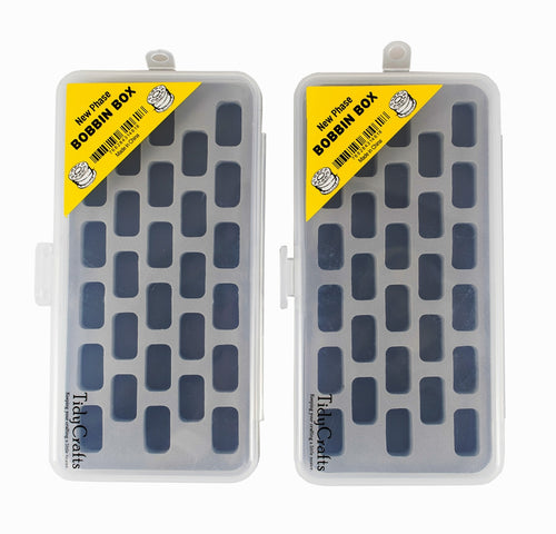Set of 2 - Tidy Crafts Bobbin Box Organizers  Item 1561
