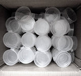 Plastic Shuttle Cup 2 1/2" with Removable Lid -100 Bulk Count