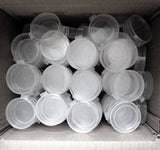 Vented Lid--Plastic Shuttle Cups  2 1/2" - 600 Bulk Count