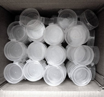 Bulk Hinged Lid Cylinders & Food Storage: Small Plastic Containers