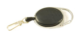 Large Slim Silicone Water-Resistant Fly Box w/ FREE Stainless Black Zinger #1318