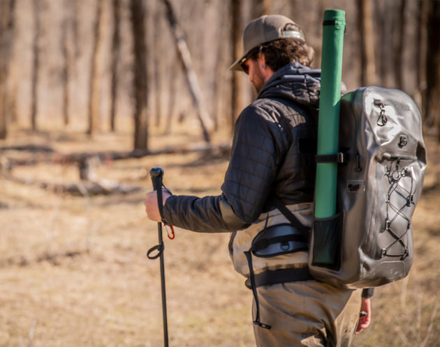Yankee Fork 40L Submersible Waterproof Backpack Protect All Your Valuable Equipment- Embrace Wet Weather #3001